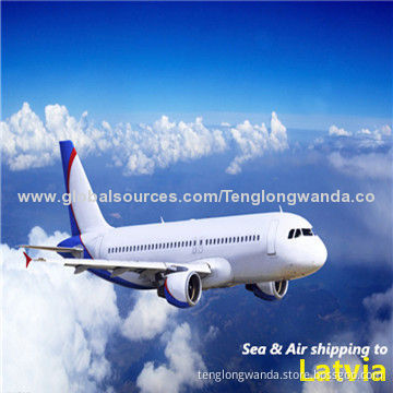 Express courier service to Riga (RIX), Latvia, from Guangzhou, Tianjin